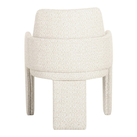 Cando - Modern Beige Fabric Dining Chair - image 3