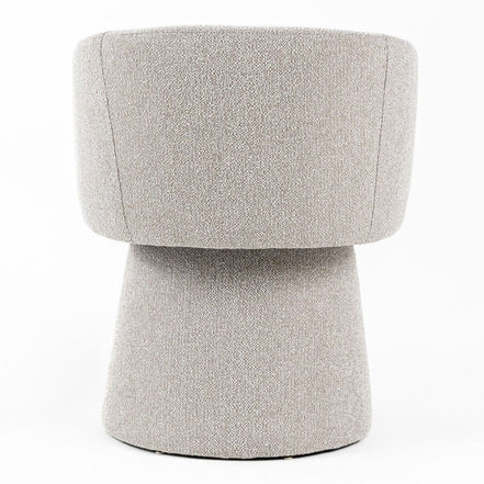 Linton - Modern Light Grey Fabric Dining Chair - image 4