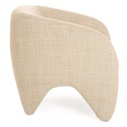 Halton - Modern Beige Fabric Accent Chair - image 5