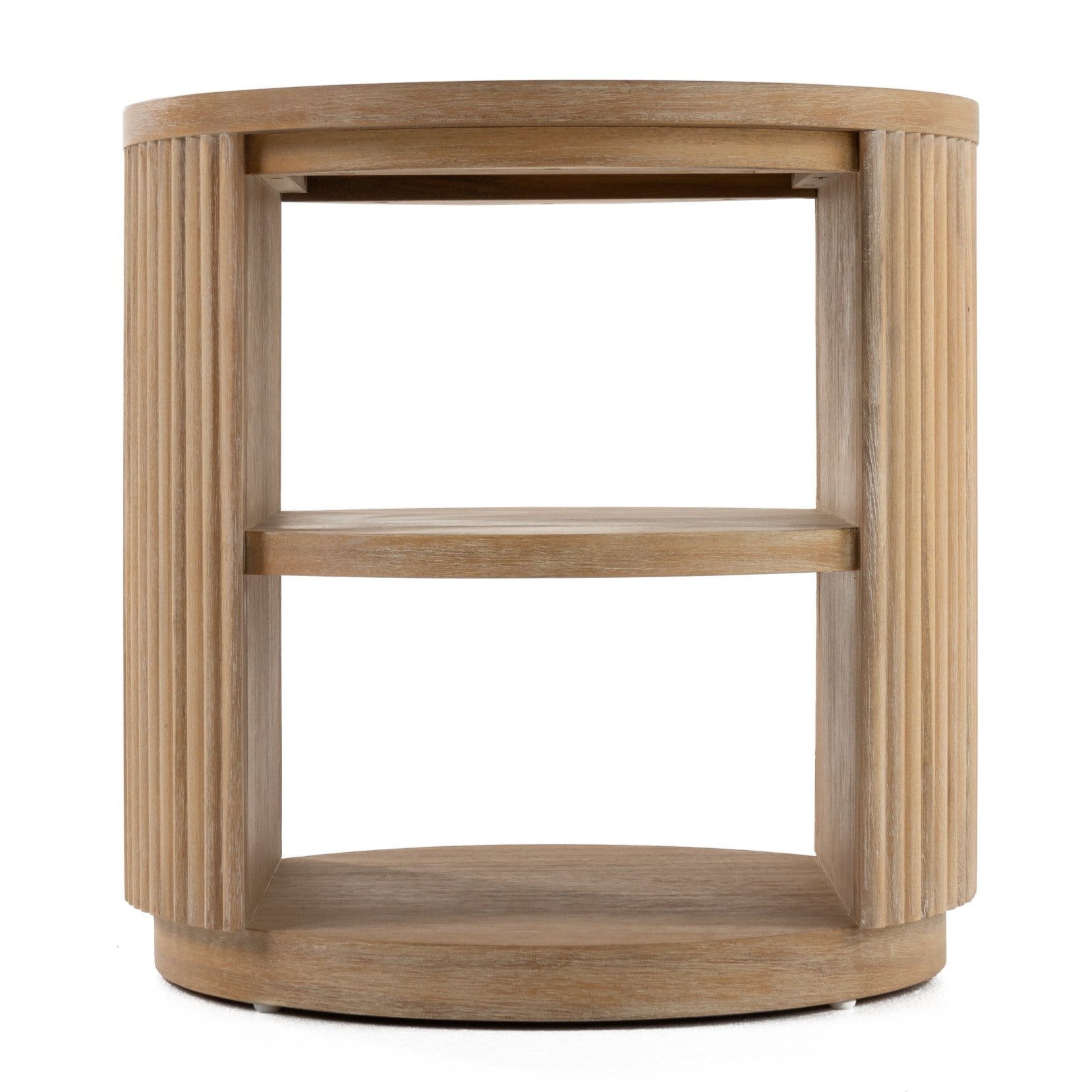 Jacobson - Modern Natural Acacia End Table - image 2
