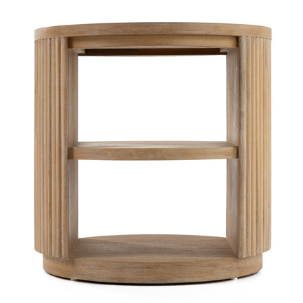 Jacobson - Modern Natural Acacia End Table - image 2