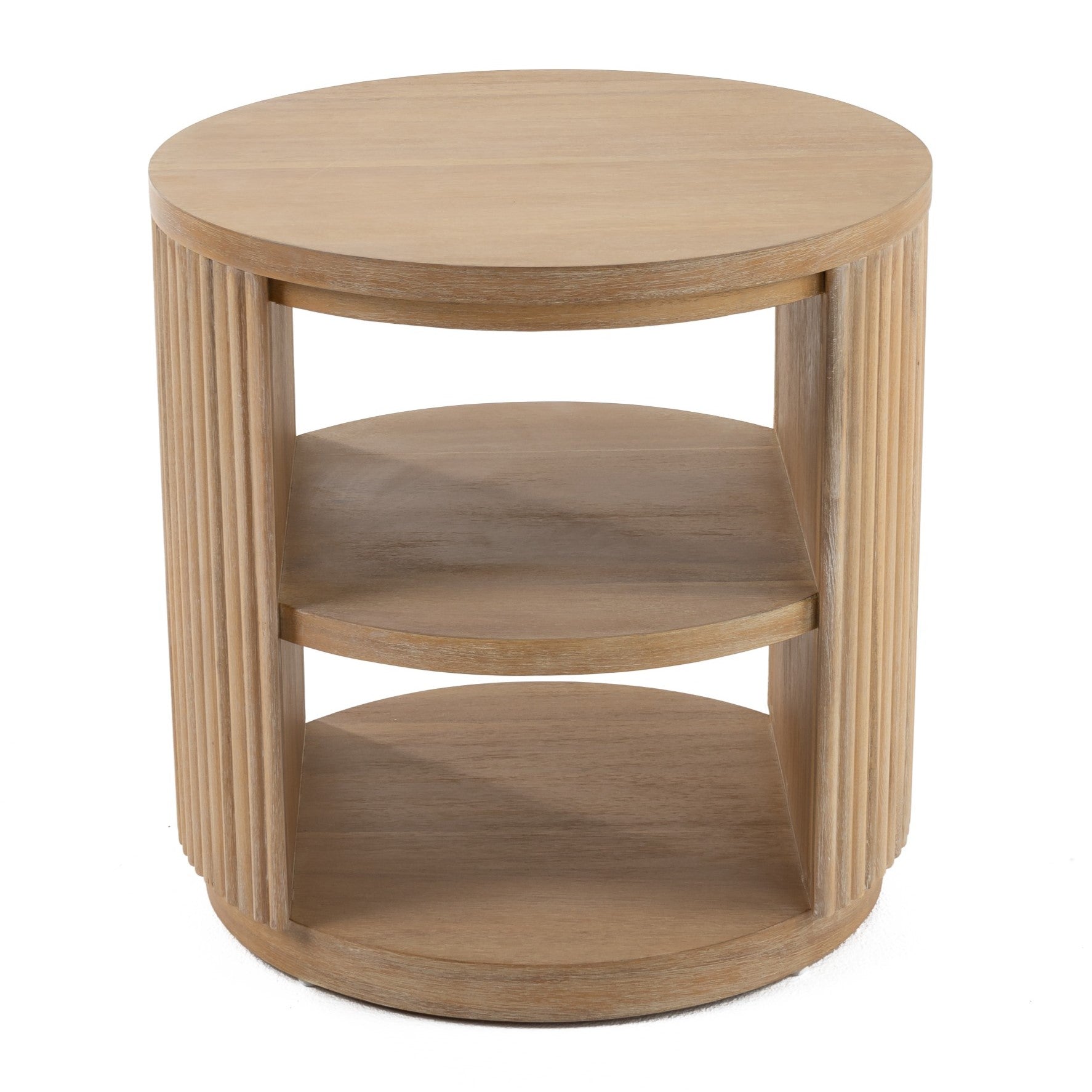 Jacobson - Modern Natural Acacia End Table - image 5