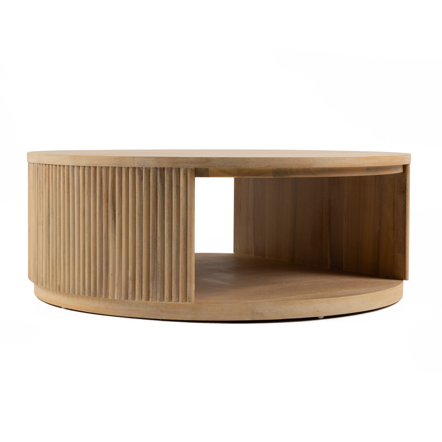Jacobson - Modern Natural Acacia Coffee Table - image 3