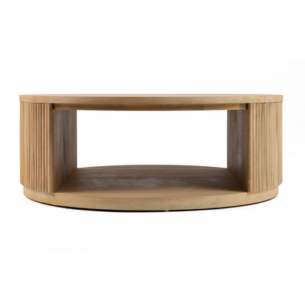 Jacobson - Modern Natural Acacia Coffee Table - image 2