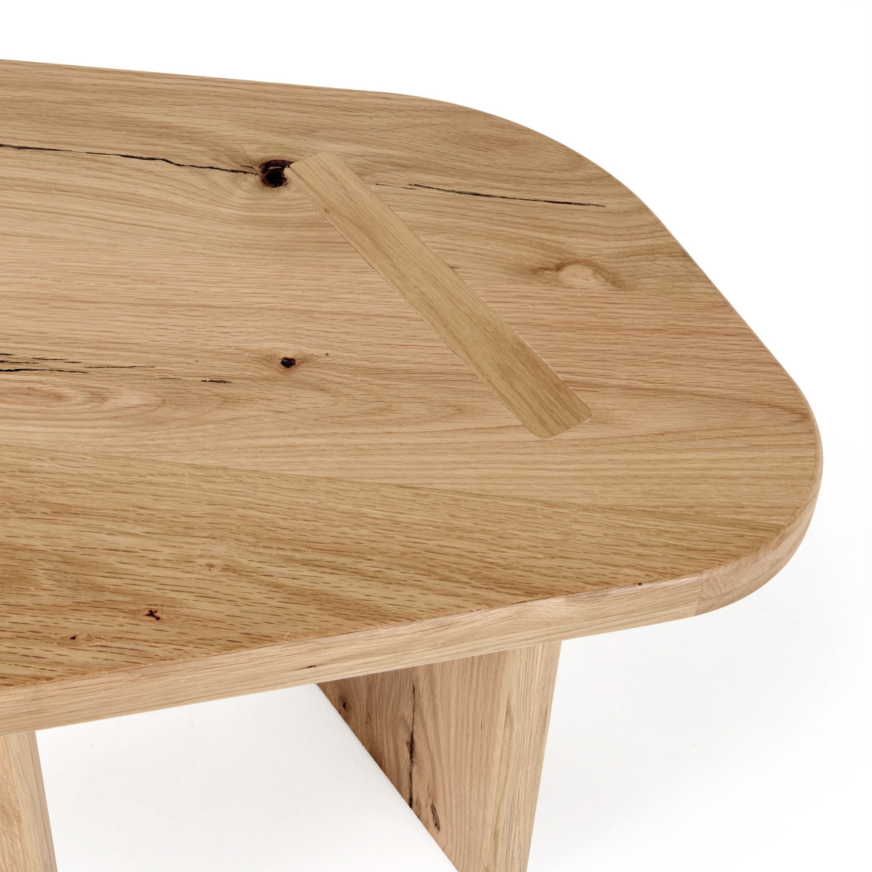 Jack - Modern Natural Wood Coffee Table Set - image 4