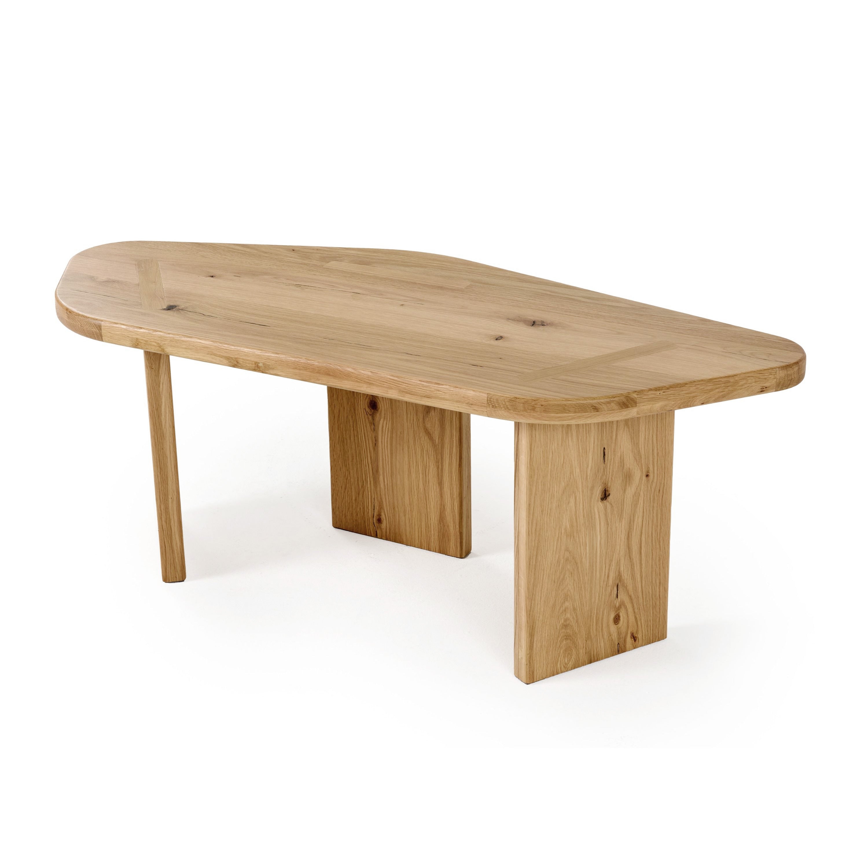 Jack - Modern Natural Wood Coffee Table Set - image 5