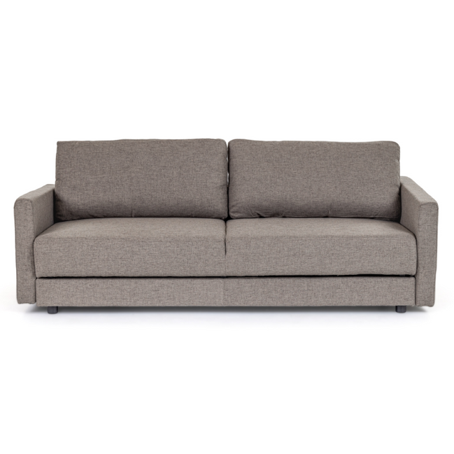 Fredonia Modern Grey Fabric Sofa Bed w/ Storage
