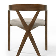 Nancy + Weiss - Mid-Century Modern Marble + Walnut Dining Table Set - image 5