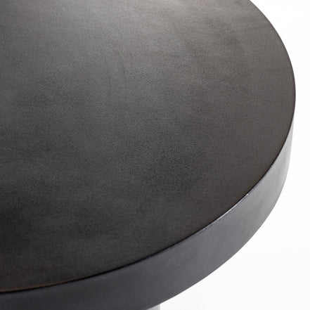 Bruni - Modern Black Concrete End Table - image 4