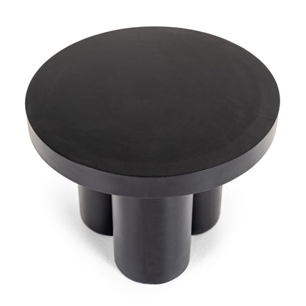 Bruni - Modern Black Concrete End Table - image 3