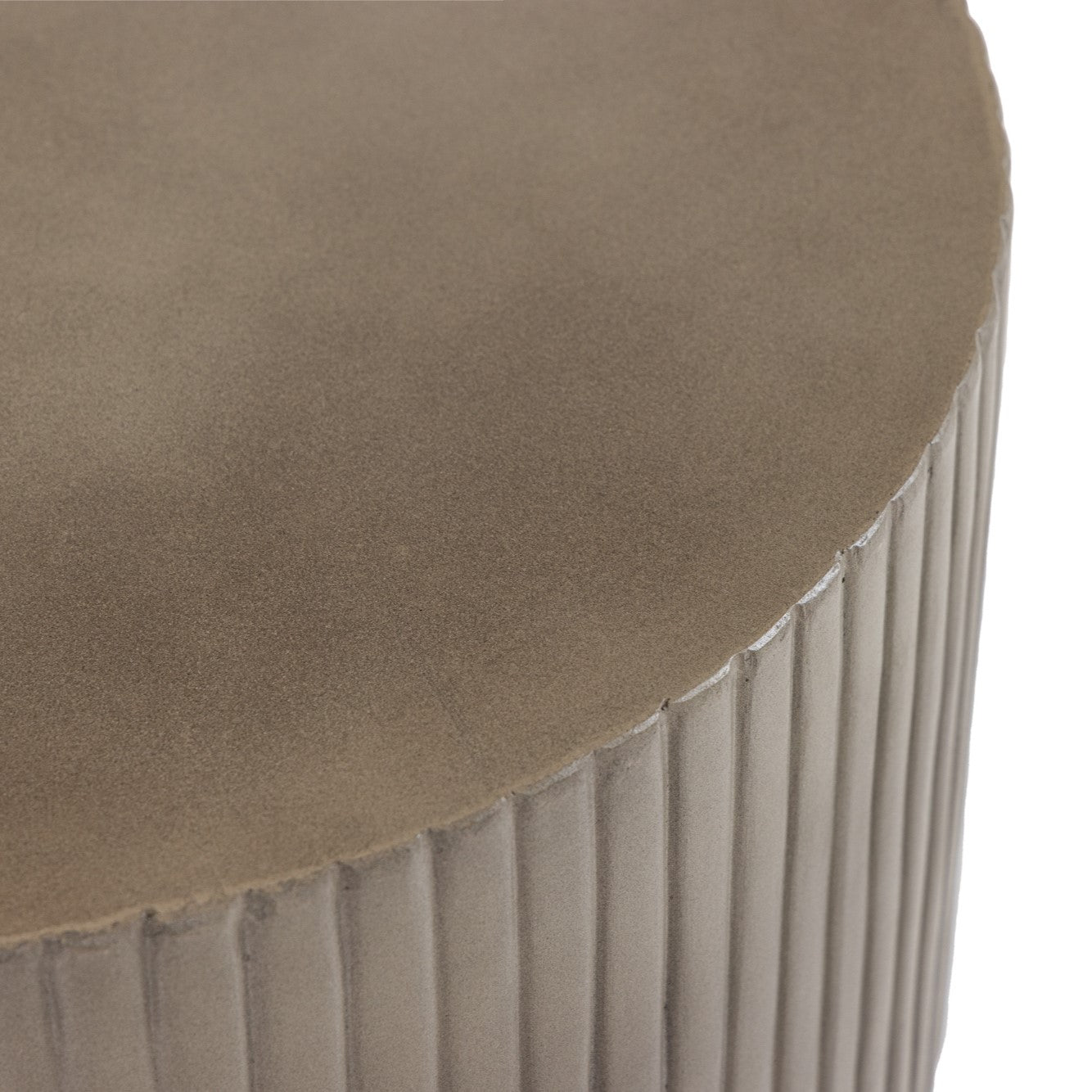 Gruver - Modern Grey Concrete End Table - image 4