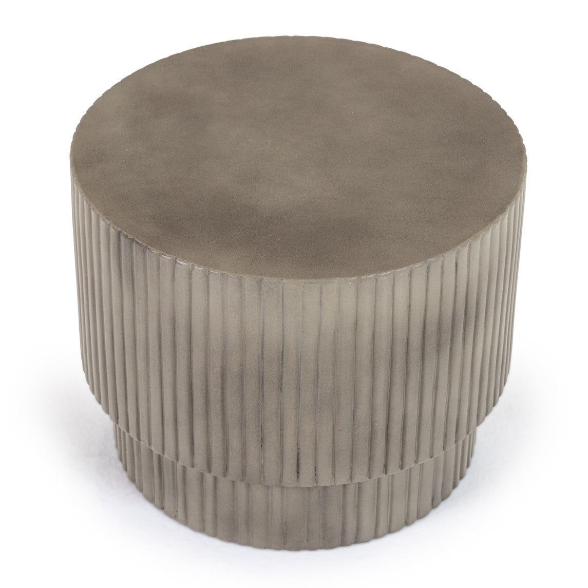 Gruver - Modern Grey Concrete End Table - image 3