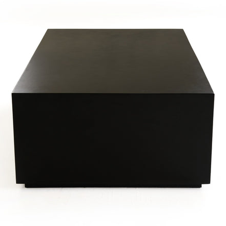 Fresno - Modern Black Concrete Coffee Table - image 5
