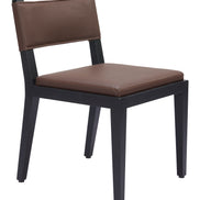 Roxas Dining Chair (Set of 2) Brown
