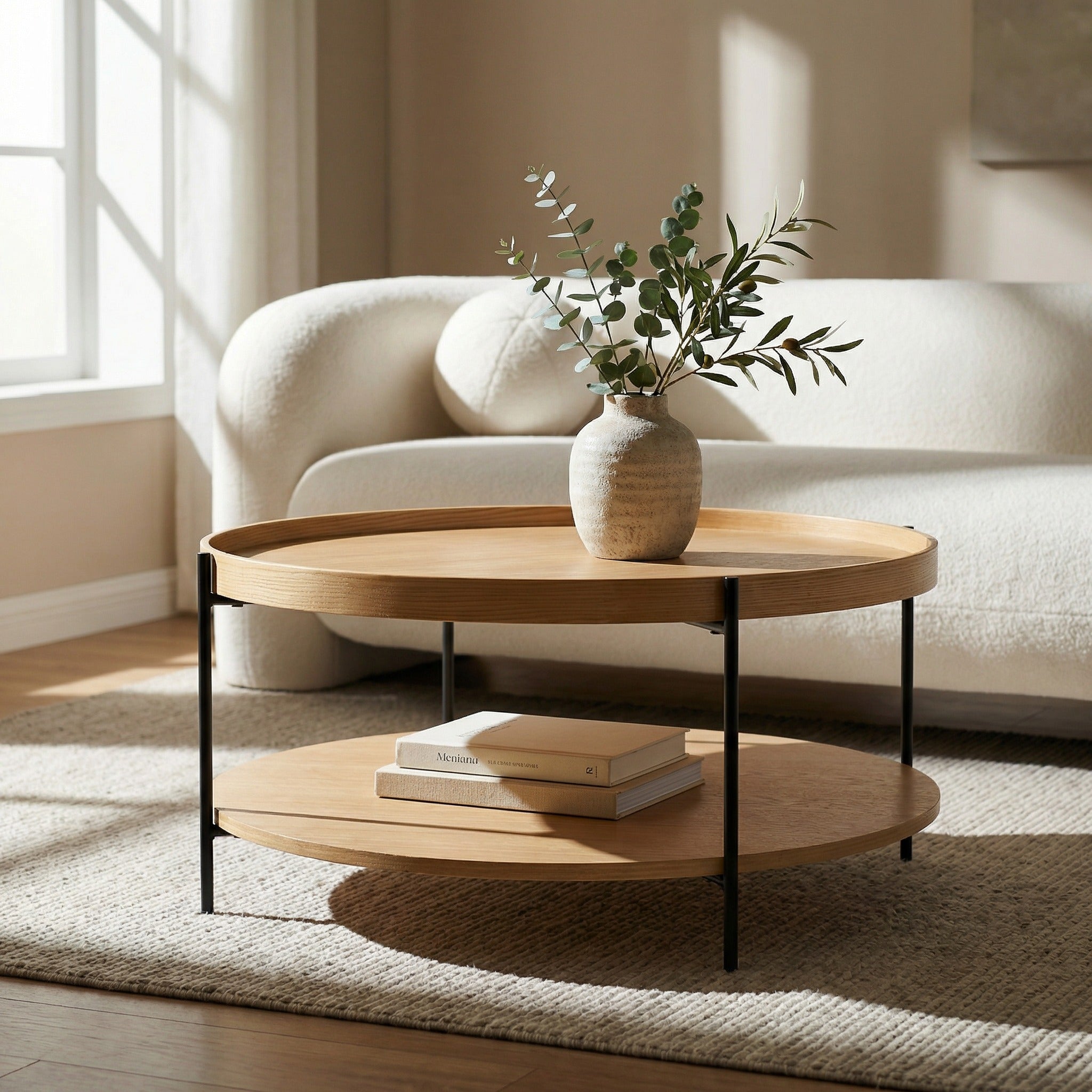 Savoy - Modern Natural Ash Medium Coffee Table - image 5
