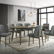 Costello - Mid-Century Modern Wenge Dining Table