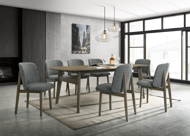 Costello - Mid-Century Modern Wenge Dining Table