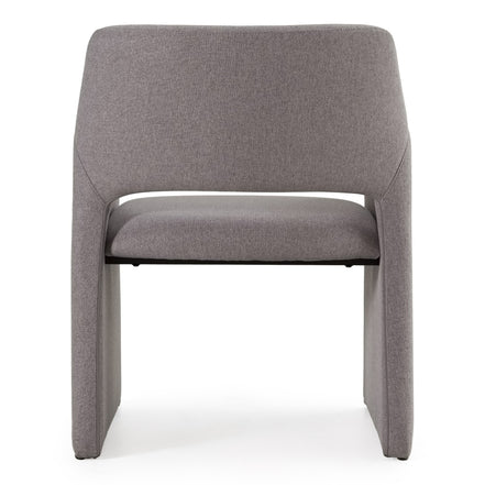 Lasara - Modern Grey Fabric Dining Chair - image 3