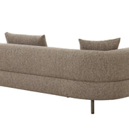 Plume - Modern Brown Fabric Sectional Sofa - image 4