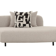 Marge - Contemporary Beige Sectional Sofa - image 5