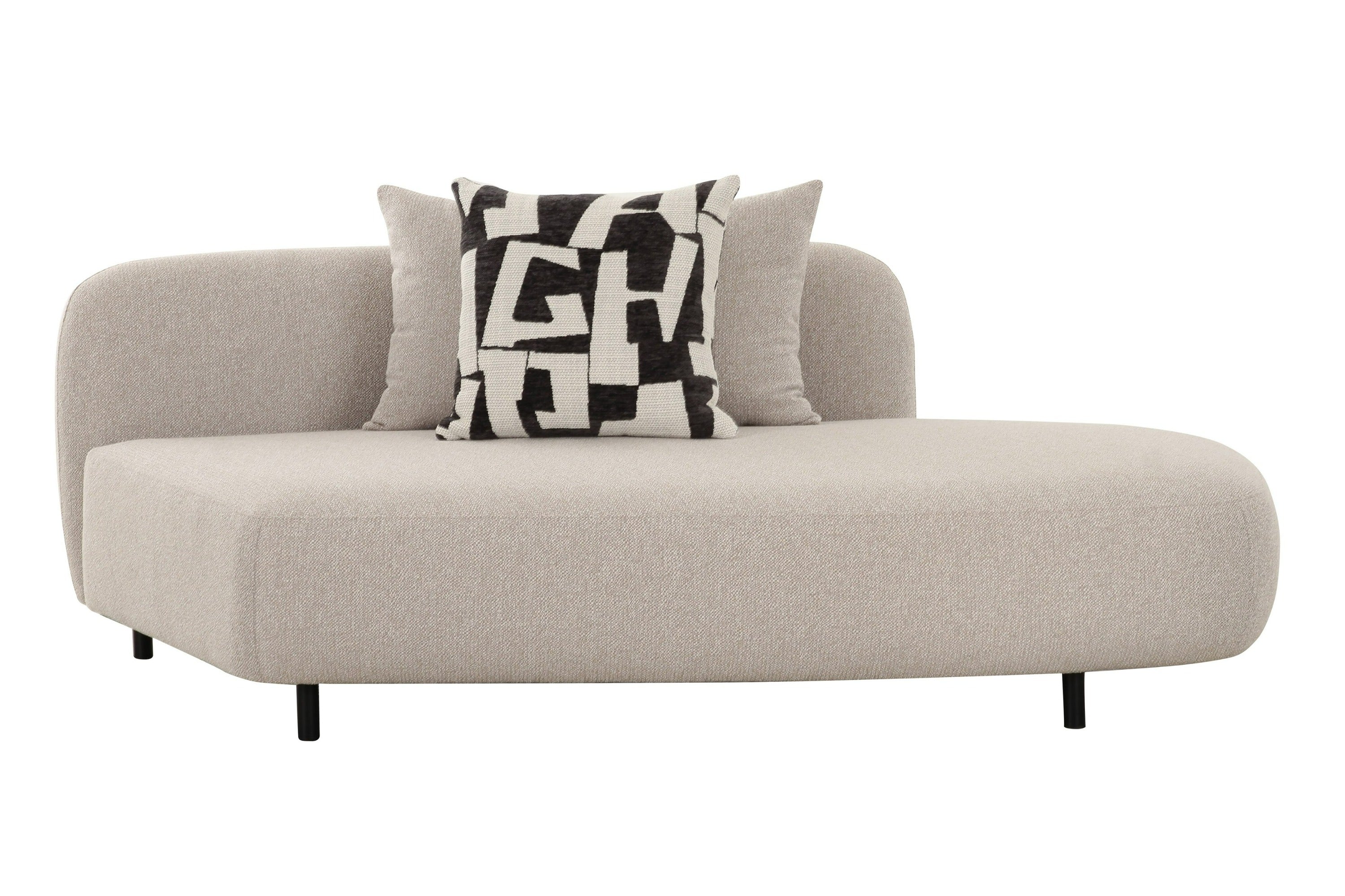 Marge - Contemporary Beige Sectional Sofa - image 5
