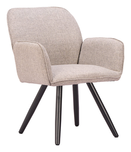 Sieve Swivel Dining Chair (Set of 2) Beige