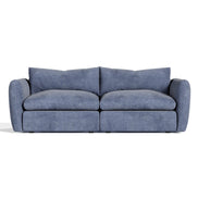 Kinsey - Modern Blue Fabric Modular Sectional Sofa-2-Piece Sectional - image 2