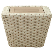 Antul Coffee Table White & Natural