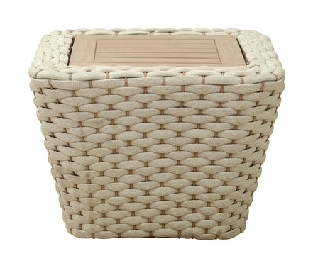 Antul Coffee Table White & Natural