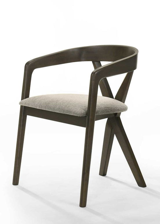 Weiss - Mid-Century Modern Wenge Round Dining Set - image 2