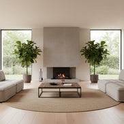 Nolden - Modern Grey Fabric Modular 4-Piece Sectional Sofa - image 4