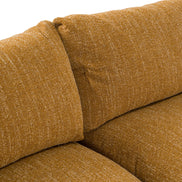 Kinsey - Modern Mustard Fabric Modular Sectional Sofa - image 2