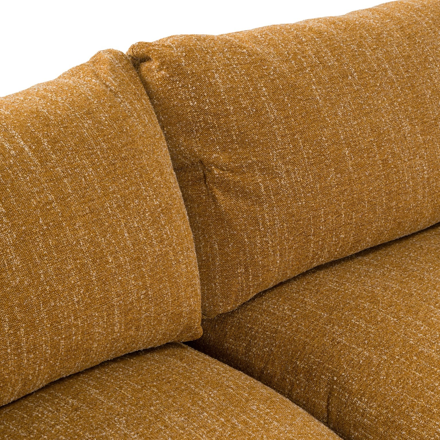 Kinsey - Modern Mustard Fabric Modular Sectional Sofa - image 2