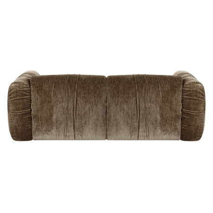 Siegal - Modern Olive Green Fabric Loveseat Sofa - image 3