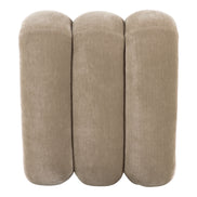 Archie - Modern Taupe Fabric Accent Chair + Ottoman - image 5