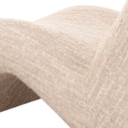 Spiro - Modern Beige Fabric Accent Chair - image 2