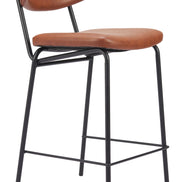 Charon Counter Stool (Set of 2) Vintage Brown