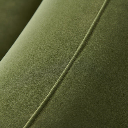 Andrew - Modern Green Fabric Swivel Accent Chair - image 5