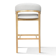 Truman - Mid-Century Modern Grey + Natural Oak Bar Chair (Set of 2) - image 2