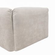 Gene - Modern Light Grey Fabric Modular Sectional Sofa-5-Piece Sectional - image 4