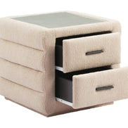 Soffice Nightstand Beige