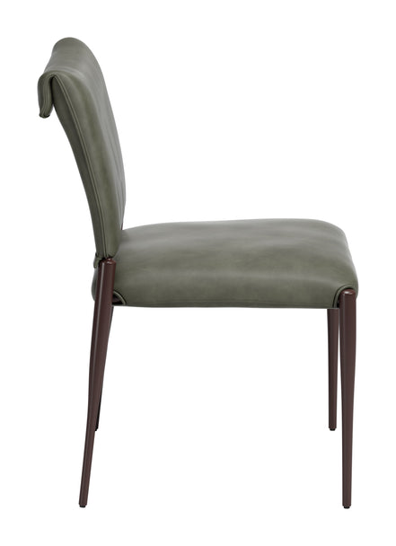 Freesia Dining Chair (Set of 2) Olive Green