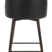 Keppel Swivel Counter Stool Black & Bronze
