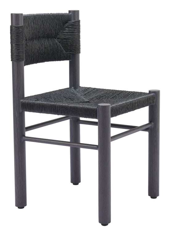 Iska Dining Chair (Set of 2) Black