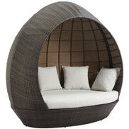Marisol Beach Daybed Brown & Beige
