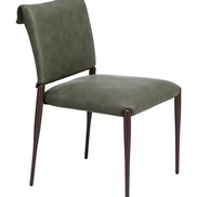 Freesia Dining Chair (Set of 2) Olive Green
