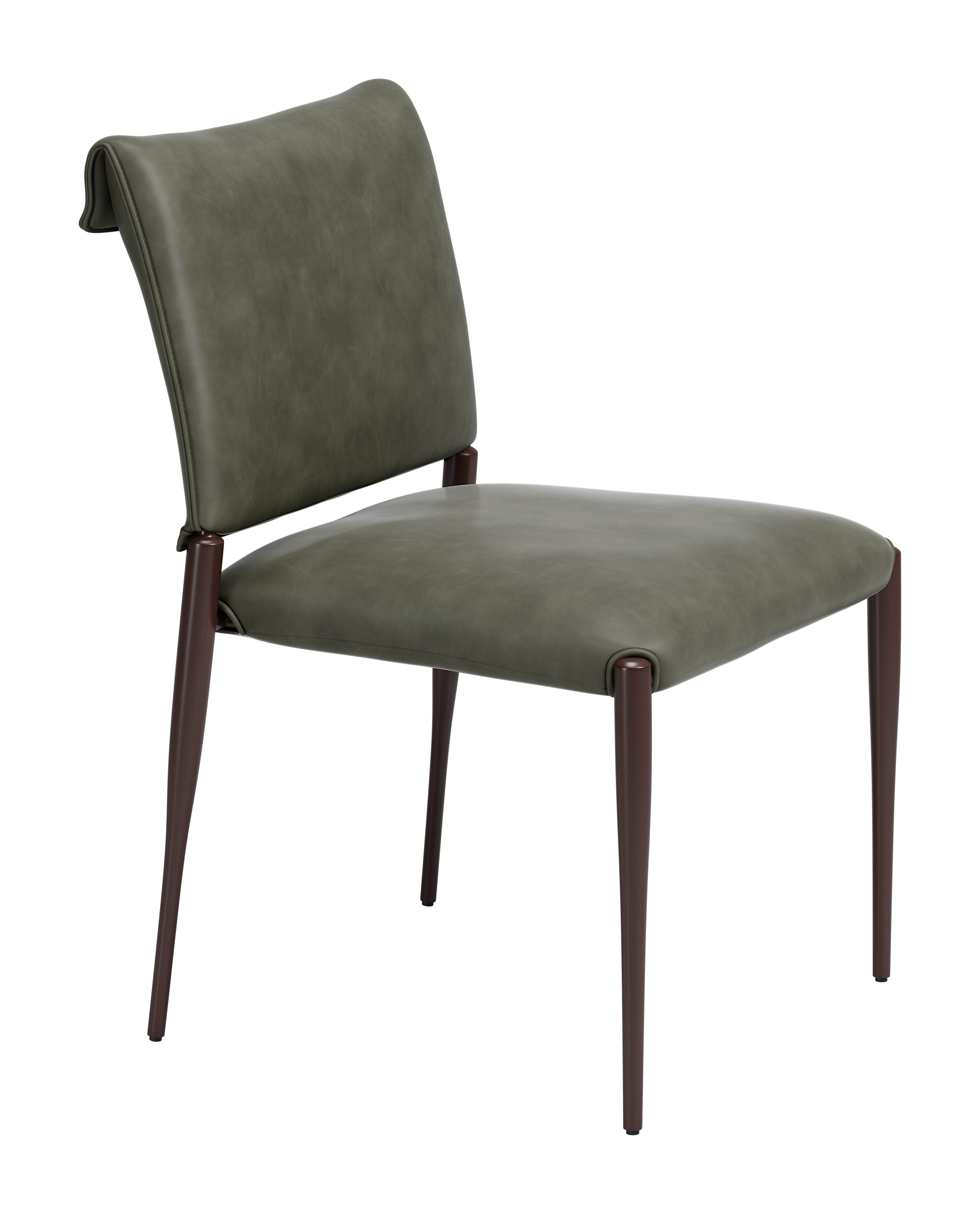Freesia Dining Chair (Set of 2) Olive Green