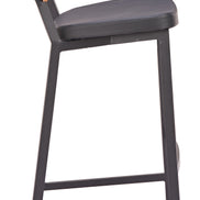 Ardenne Barstool (Set of 2) Black & Brown