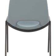 Desi Armless Dining Chair (Set of 2) Azure Gray