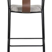 Couva Barstool (Set of 2) Gray Tweed